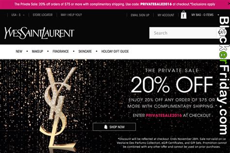 ysl black friday sale 2021|ysl beauty black friday.